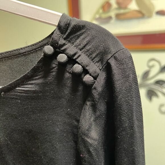 NWT GAP Women's Black Top #166 - Picture 4 of 6